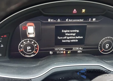 2017 Audi Q7 3.0T Premium from USA, damaged, VIN WA1LAAF7XHD011686